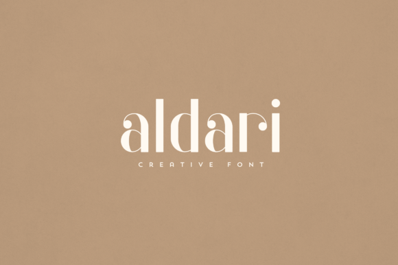 Aldari: The Font That Elevates Every Handmade Detail