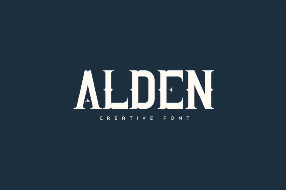 Alden: A Font That Breathes Life into Every Craft Project