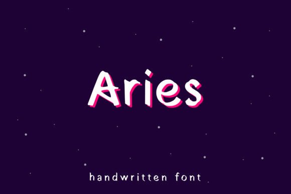 Aries: A Modern Display Font with a Futuristic Edge