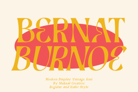 Bernat Burnoe: A Font That Elevates Your Brand
