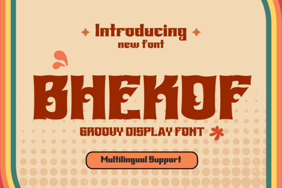 Bhekof: A Versatile Display Font for Creative Crafters