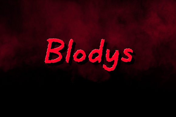 Blodys: A Bold Display Font for Web Design and Brand Identity
