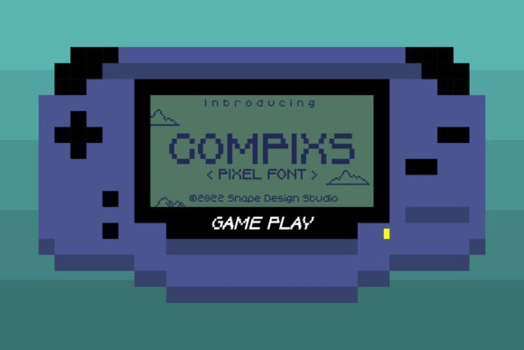Compixs: A Font That Brings Retro Charm to Modern Editorial Design