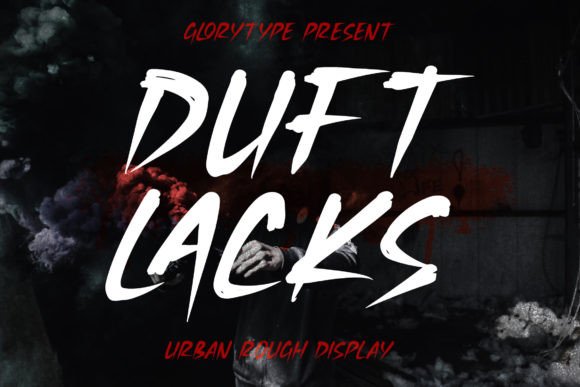 Duft Lacks: A Bold Display Font for Campaigns