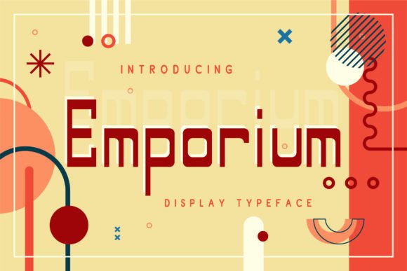 Emporium: A Retro Font for Crafting with Character