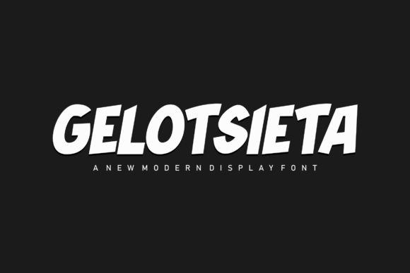 Gelotsieta: A Font That Breathes Life Into Your Creations