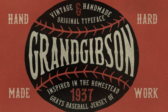 Grand Gibson: A Vintage Display Font for Digital Brand Impact