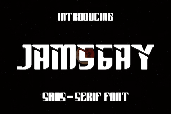 Jamsgay: A Timeless Display Font for Editorial Design