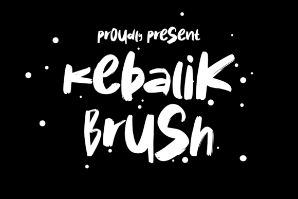 Kebalik Brush: A Display Font for Editorial Creativity