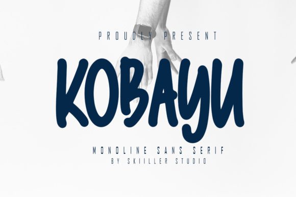 Kobayu: A Stylish Display Font for Web Design