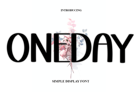 Oneday: A Modern Handwritten Display Font for Real Branding Work