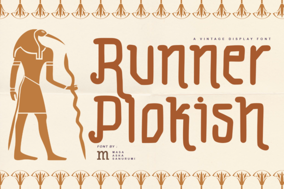 Runner Plokish: A Font That Elevates Your Brand