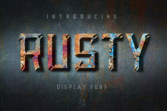Rusty: A Font That Breathes Life into Editorial Design