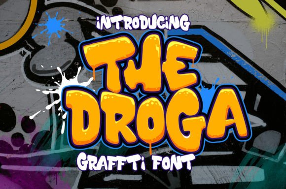 The Droga: A Bold Display Font That Makes Your Brand Instantly Memorable